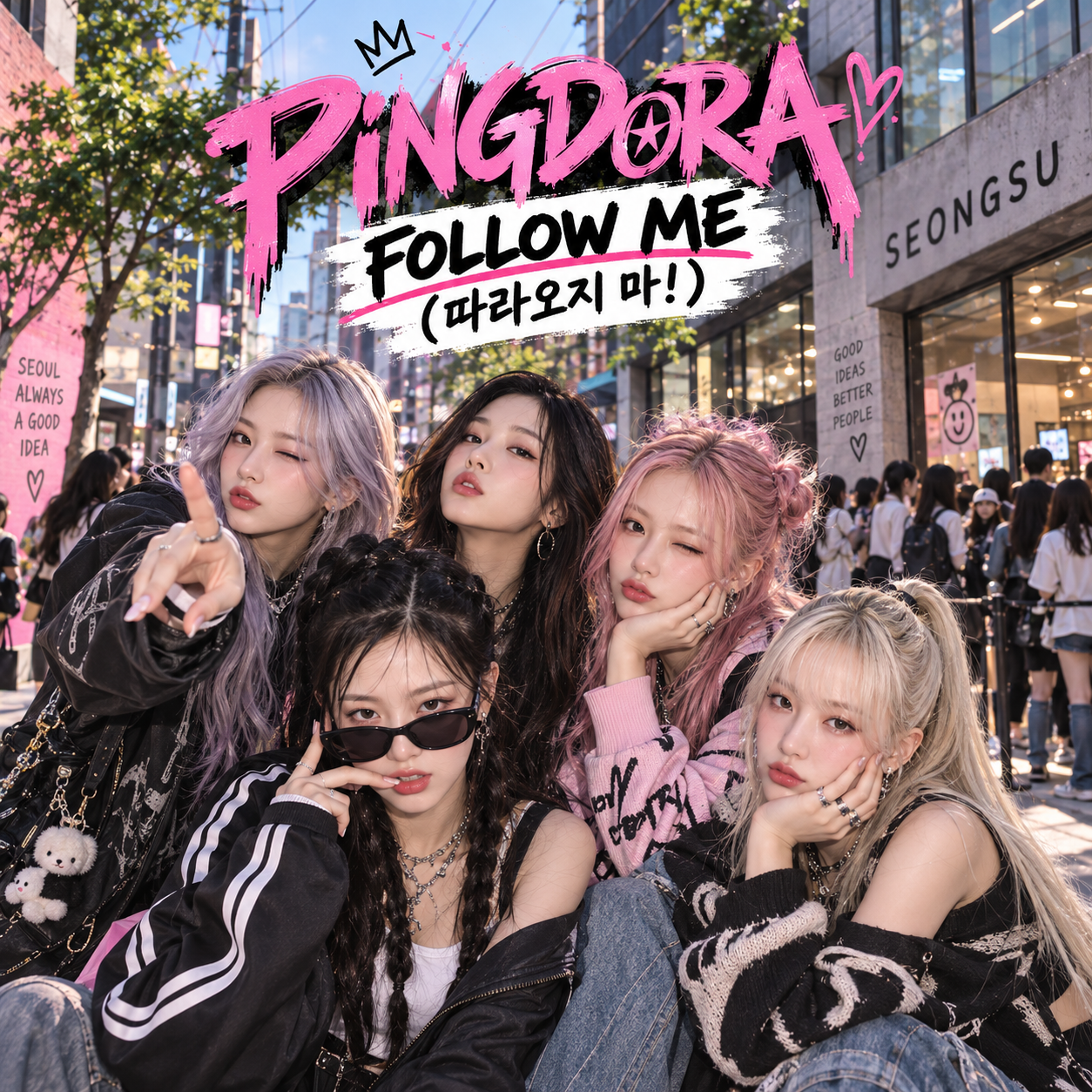 PINGDORA FOLLOW ME (따라오지 마!) cover artwork