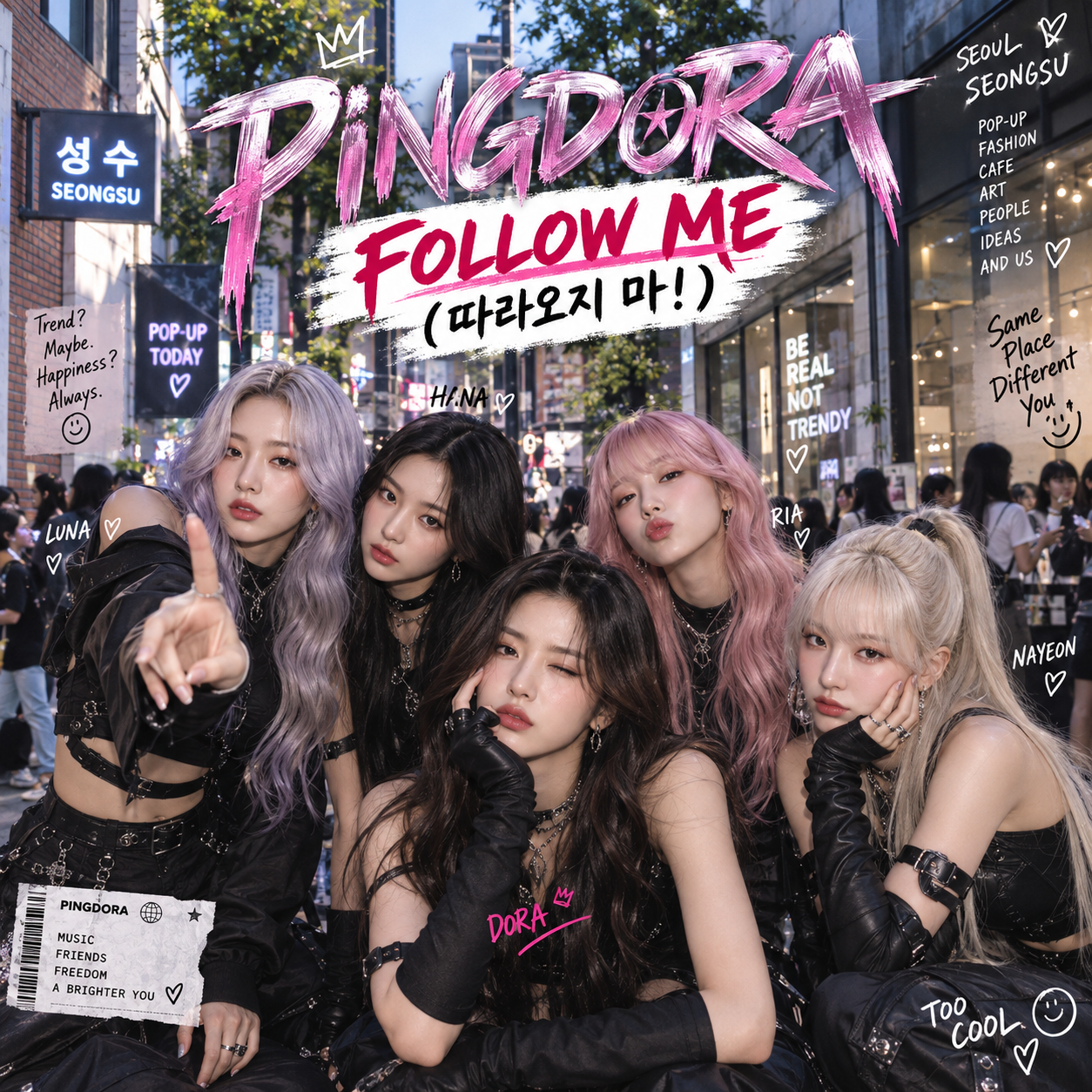 PINGDORA Follow Me (stage clothes)
